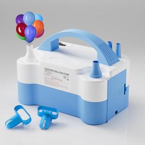 Balloon Pump - Electric Dual Nozzle Air Pump for Balloon, Portable Balloon Blower Save Time and Effort, Balloon Inflator for Parties and Decorations - 110V-120V, 600W