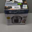 West Bend Rice & Grain Multi Cooker Programmable with 9 Preset Functions, Features Delay Start and Keep Warm Functions and Steam Basket, 20 Cups Cooked (10 cups uncooked), Stainless Steel