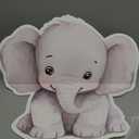 Cartoon Elephant Life Size Cardboard Cutout Animal Standup, 1FT
Woodland Safari Animal Standup, Table Decoration for Baby Shower, Kids Birthday, Jungle Party, Photo Prop, 1PC