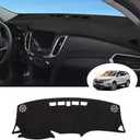 CARTIST Dashboard Cover Mat for 2018-2022 2023 2024 Chevy/Chevrolet Equinox Accessories Dash Cover Flannel Dash Mat Sunshade Glare UV Rays Protector