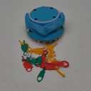 Shark Bite -- Roll the Die and Fish for Colorful Sea Creatures Before the Shark Bites Game! by Pressman Blue Sky, 5"
