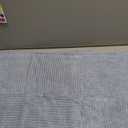 MIULEE Decorative Throw Pillow Covers for Couch Bed Livingroom 20x20 Inch Set of 2 Light Blue Boho Accent Throw Pllows Broadside Striped Patchwork Soft Corduroy Pillowcases