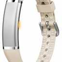 FITVII Ultra Slim Fitness Tracker Wristband, Health and Fitness Wearable with 24/7 Heart Rate, Blood Pressure and HRV Sleep Monitor, Subscription Free Activity Tracker for Android & iPhone