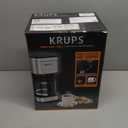 KRUPS Newer Model Drip Coffee Maker, 10-Cup, Silver