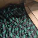 100 ft Expandable Garden Hose - Kink Free Flexible Water Hose with Thumb-Controlled 10-Function Nozzle, 3/4 Solid Connectors, Durable 3750D Fabric, 4-Layer Latex Core