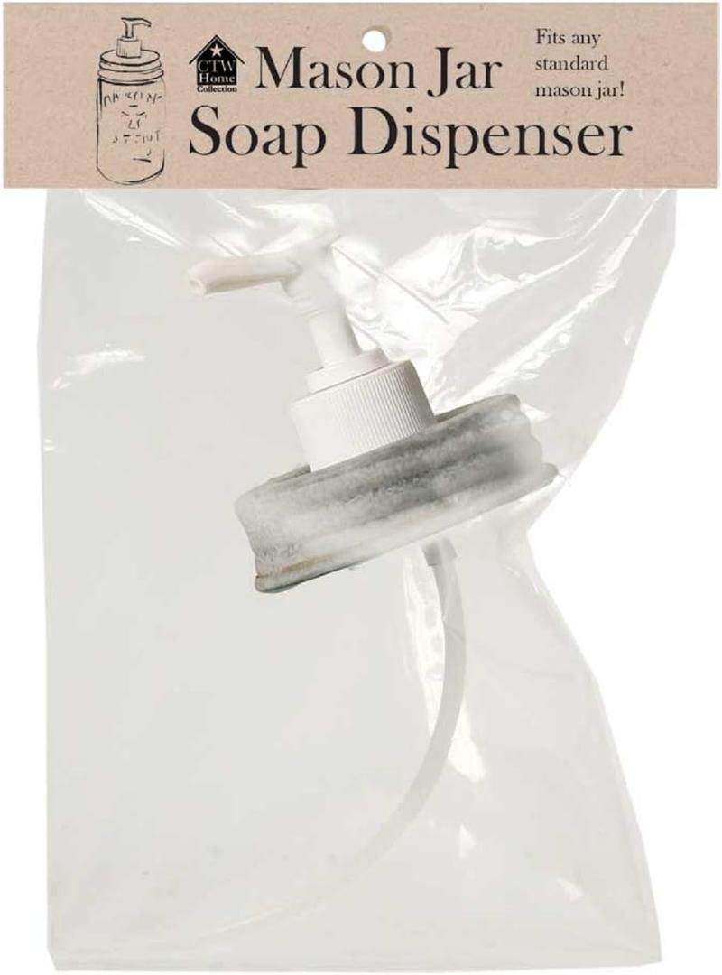 Mason Jar Soap/Lotion Dispenser Lid Barn Roof
