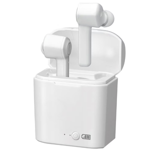 iLive Truly Wire-Free Bluetooth Earbuds in White