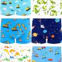 Boys Underwear,Soft Cotton Tagless Breathable Boxer Briefs,Multi-Pack,2-12Y | Combed Cotton, True-to-Size, Tagless, Full Coverage, Assorted Prints, Stretchy Fabric, Durable Stitching, Low Shrinkage