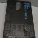 Cordless Back Massager Belt - FSA-HSA Eligible Red Light Therapy Massage Belt with 5 Heating Levels,3 Vibration Modes, Lower Back Massager for Pain Relief Deep Tissue,4 Motors,Battery-Powered (Blue)