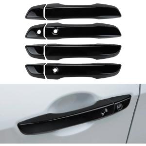 Upgraded Door Handle Cover Compatible for Honda Civic 2021 2020 2019 2018 2017 2016 Accessories Door Handle Protectors for 10th Gen Honda Civic (Glossy Black)