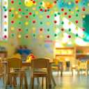 6 Pcs Back to School Decorations First Day of School Banner Pencil Apples Hanging Decorations for Teacher Appreciation Welcome Back to Classroom Ceiling Party Supplies(Colorful,Apple)