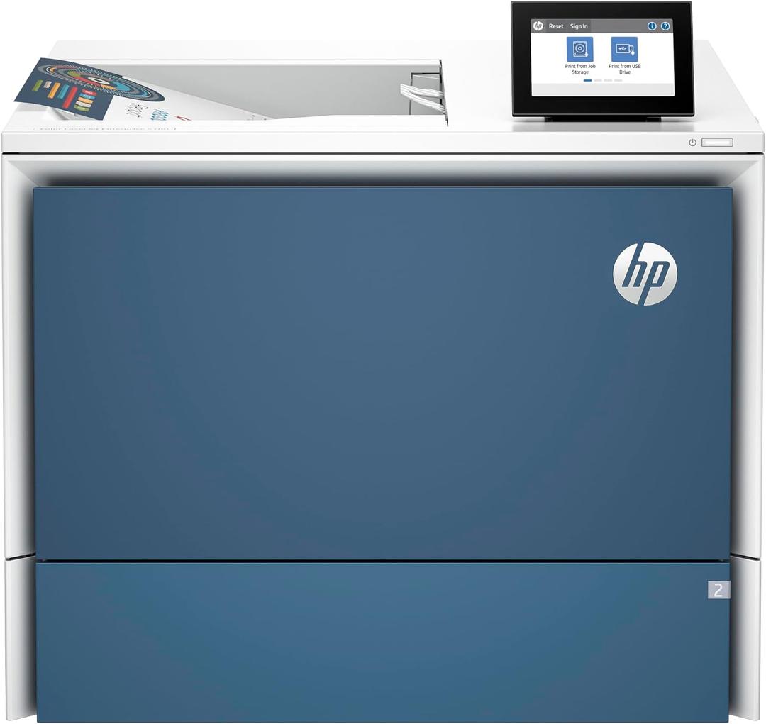 HP Color LaserJet Enterprise 5700dn | Color Printer | Wireless | Duplex
Printer for Office | Color Documents | Mobile Compatibility | Printer Only | Single Function | Ideal for Office Use