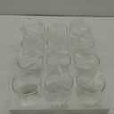 TBWIND 12pcs Small Glass Cylinder Vases for Centerpieces, 4 Inch Clear Flowers Vase for Wedding Decorations, Glass Hurricane Candle Holder for Home Decor Table Centerpiece