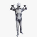 Halloween Costume for Kids Scary Bodysuit Dress Up Party Cosplay Toys Gifts for 3-10 Years Boys Girls