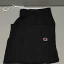 Champion Men's Open-Bottom Lounge Pants, Standard Fit, Lightweight (Large, Black - Original)