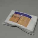 Precoco Body Pillow Pillowcase, 100% Cotton White Body Pillow Cover with Double Zipper, 20" x 54" Super Soft 600 Thread Count Case Covers for Easy Put in & Off, 1 Pack