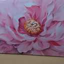 Prepeyssee Floral Wall Art for Living Room Pink Wall Art Large Botanical Artwork for Bedroom Office Teen Girl Room Decor Canvas Prints 20x40 Inch