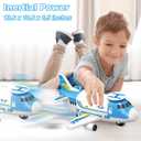 Airplane Toy, Airplane Toys for 3 Years Old, Airplane for Toddlers, Toys for 3+ Year Old Boys, Toy Airplane for Boys Age 4-7, 3+ 4 5, Aeroplane Toy, Plane Toy for Birthday, Christmas Gift