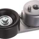 AUQDD 38378 Belt Tensioner and Pulley Assembly (For V6 4.0L Gas) Fit For 2005-2019 Nissan Frontier, NV1500 NV2500 NV3500 /05-12 Pathfinder /05-15 Xterra (19162297 11955EA200)