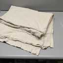 Hospital Blankets Twin Size, 100% Cotton Lightweight General Hospital Blanket 90x70 Inches (Natural)