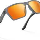 KastKing Beartrap Polarized Sports Fishing Sunglasses, With PuriVex Protective Lens Coating, Wayfarer Design, Men Women