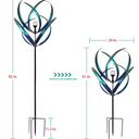 Dawn Magnolia Solar Wind Spinner