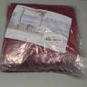 10x10ft Wrinkle Free Burgundy Backdrop Curtain for Parties Soft Fabric Drapes Wedding Curtain Backdrop for Birthday Party Decorations Background for Photography 5x10ft, 2 Panels