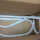 Upgraded W10443319 Freezer Door Gasket Replacement for Whirlpool Refrigerator Door Seal WRF535SMBM00 WRF535SMHZ00 KRFC302ESS00 Freezer Gasket W10571960 KitchenAid Freezer Seal for Kenmore