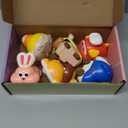 6pcs Press and Go Animal Toy Cars for Toddlers 1-3, Baby Push Go Battery-Free Long-Distance Friction Powered Vehicles for 6-12-18 Months, 1st Birthday Gifts Easter Basket Stuffers