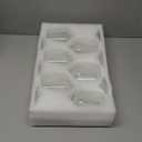 Wine Glasses Set of 6, 12oz Clear Red/White Wine Glasses, Long Stem Glasses for Party, Wedding and Home