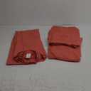 CGK Unlimited Queen Size Bed Sheets- Cooling & Breathable, 60% Polyester, 40% Rayon Derived from Bamboo Super Soft & Comfy for Hot Sleepers to Stay Cool (Queen, Coral)