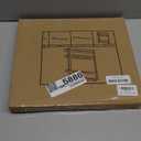 Magnetic Fridge Organizer, Paper Towel Holder, Kitchen Rack, Rustproof Spice Jars Rack, with 2 Removable Mobile Hooks (Black)