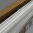 Pangda 4 Pcs 39.4 x 5.5 in White Wall Baseboard Covers Skirting Board Covers for 4.13 x 0.5in Baseboard Trim Polystyrene Moulding Easy DIY Installation for Room Office, Installed with Glue Not Include