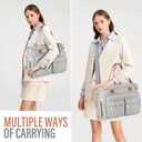 Teacher Tote Bag for Women Large Laptop Bags for Work Nursing Professional Computer Messenger Bag for Office Travel Business