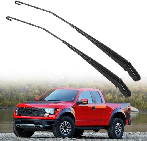 Kozlira 1 Pair Windshield Wiper Arm Compatible with Ford F-150 2004-2014#Replace 9L3Z-17527-A 42937 9L3Z-17526-A 42992 (Front Left + Front Right)