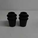 Bed Risers Adjustable Bed & Furniture Risers - Heavy 4inch or 6 inch Non-Slip Lift Supports for Beds/Couches/Sofas, Durable Round Design with Creates Storage Space (4 Pack, 5.8 Inch)