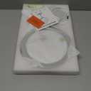 Lighted Makeup Mirror, 3000 mAh Rechargeable Double Sided Magnifying Vanity Mirror with 3 Colors, 1x/10x, 360 Rotation , Brightness Adjustable Magnification Cosmetic Light up Mirror, Women Gift (Nickel)