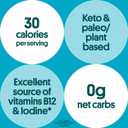 Gimme Seaweed Organic Premium Roasted Seaweed Snacks, Sea Salt, 20 Count, Keto, Vegan, Gluten-Free, Great Source of Omega3s and Iodine, Healthy On-The-Go Snack for Kids and Adults