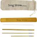 Vocal Training and Healing Aid Tool,Sing Straw Voice Vocal Trainer Metal Therapy Tool(Vocal Training-D)