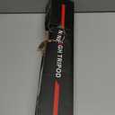 Phone Tripod, 85" Tripod for Cell Phone iPhone with Gooseneck, Aluminum Tripods Stand for Video Recording Photo Vlog, Travel Cellphone Tripod with Remote Compatible with iPhone Android (Black)