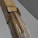 LazBlinds Cordless Bamboo Roman Shades, Privacy Blinds for Interior Windows, Room Darkening Roll Up Bamboo Blinds for Home & Patio, 35.5" W x 64" H, Highfield Teak