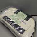 BERTASCHE Lunch Backpack for Women, 15.6 Inch Laptop Backpack with Insulated Cooler Lunch box, Work Backpack for Teacher Nurse Travel College Picnic, Black-Beige