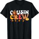 Cousin Crew Thanksgiving Family Matching Turkey Day Fall T-Shirt L