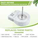 AMI PARTS DA31-00146E Refrigerator Evaporator Fan Motor Fit for sam-Sung May-tag Replaces DA31-00146C,DA31-00146G,DA31-00146H,DREP3020LA/HAL,1486536,AP4136569,PS2495833