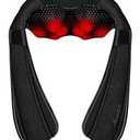 Mothers Day Gifts for Mom Wife Women, Fathers Day Dad Husband Men Gifts, Shiatsu Neck Back and Shoulder Massager with Heat for Pain Relief Deep Tissue, Birthdays, Valentine’s Day, Christmas gift