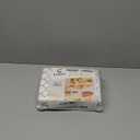 Cooyes Non Slip Refrigerator Liners, 2-in-1 Fridge Mats and Fresh-Keeping Shelf Liners, Absorbs Excess Moisture, BPA-Free, Multiple Sizes for Glass Shelves Kitchen Cabinets Drawers, 6 Pack, 12"  24" (A White Quatrefoil)