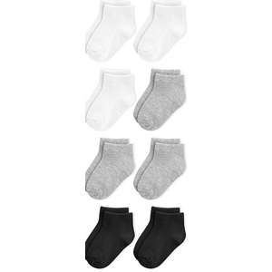 Socks Low Cut Socks Half Cushion Sport Ankle Athletic Socks for Boys Girls, Toddler Size (1-3 Years Old)