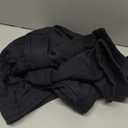 Fruit of the Loom Men's Fleece Cargo Shorts (Black, XXL)
