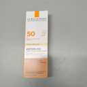 La Roche-Posay Anthelios Sunscreen SPF 50, Ultra-Light Fluid Broad Spectrum SPF 50, Face Sunscreen with Titanium Dioxide Mineral, Lightweight & Fast-Absorbing, Oil-Free, Matte Finish (Tinted)