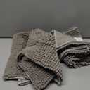 2 Pcs Bathroom Rugs, Bath Mats for Bathroom, Bathroom Rugs Washable, U Shaped Toilet Rug, Ultra Soft Chenille Bath Mat Set, Absorbent Bath Rugs for Bathroom Floor, 30x20Inch, 24x17 Inch